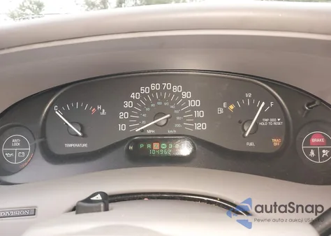 2001 Buick Century Custom from USA, damaged, VIN 2G4WS52J711318206